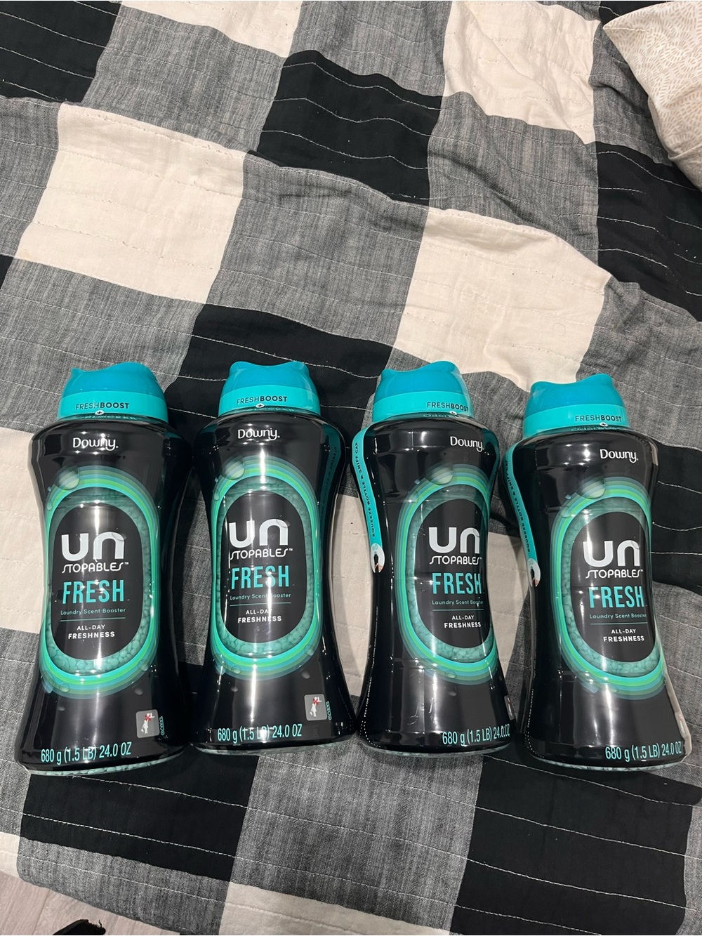 Downy Unstopables Fresh In-Wash Scent Booster Beads - Teal